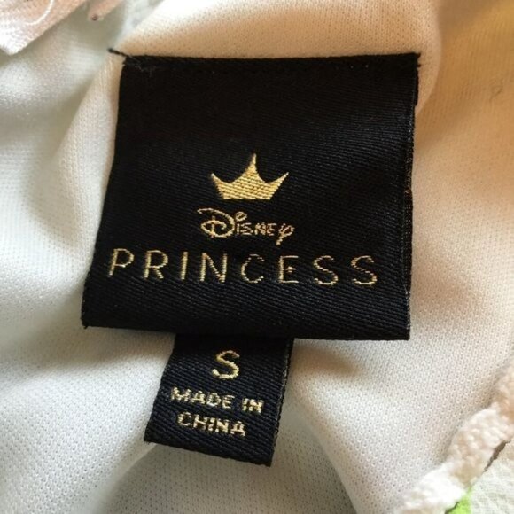 Disney Princess Floral Dress Lace Detail Summer Size Small Coastal - Picture 5 of 8